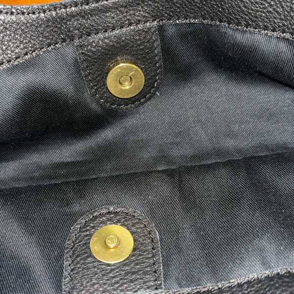 FOSSIL BUCKET HOBO TOTE Leather Tri-Color EUC & Strap Crossbody 2-Way Bag Boho - Picture 16 of 17